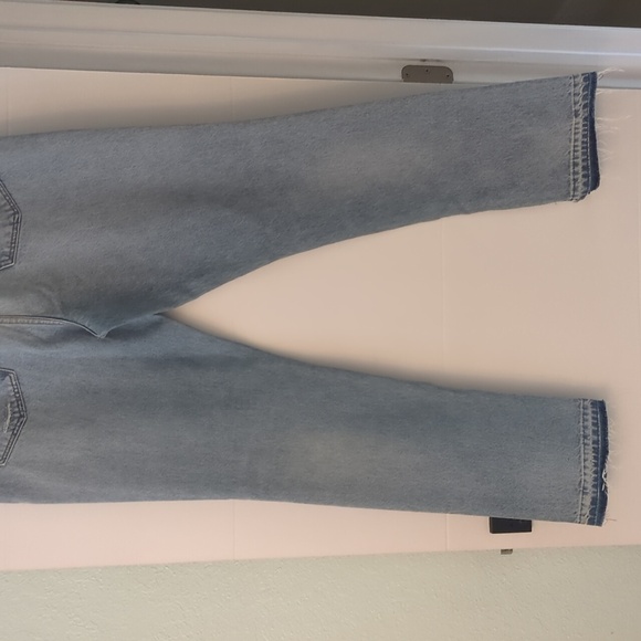 RE/DONE 70s High Rise Skinny Boot Opal Indigo Denim Jeans Contemporary Sz 32 - Picture 10 of 11